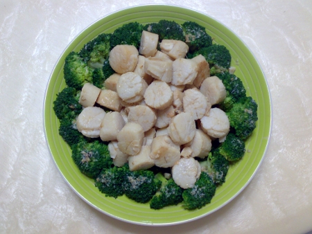 broccoli-scallops