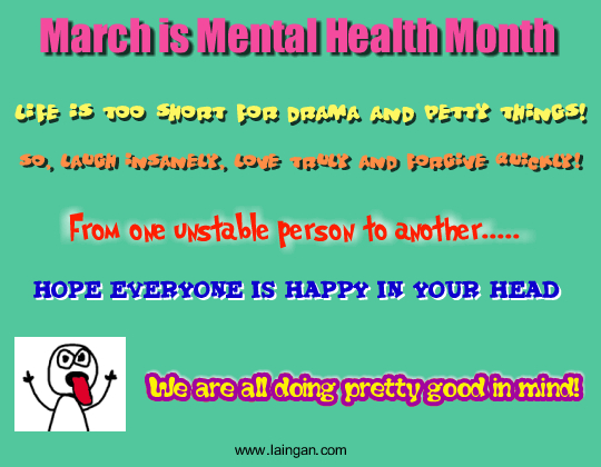 march-mental-health-month